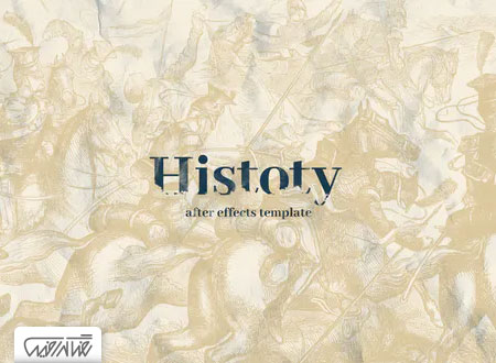 پروژه آماده افترافکت نمایش اسلاید تاریخی و قرن - Century History - History Timeline 
